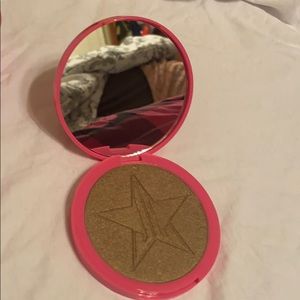New unused highlighter and morphe X Jeffree bag